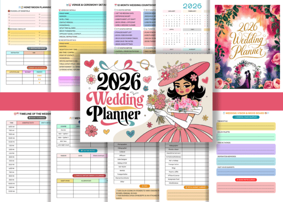 Download 2026 Wedding Planner Journal - Wedding Collection